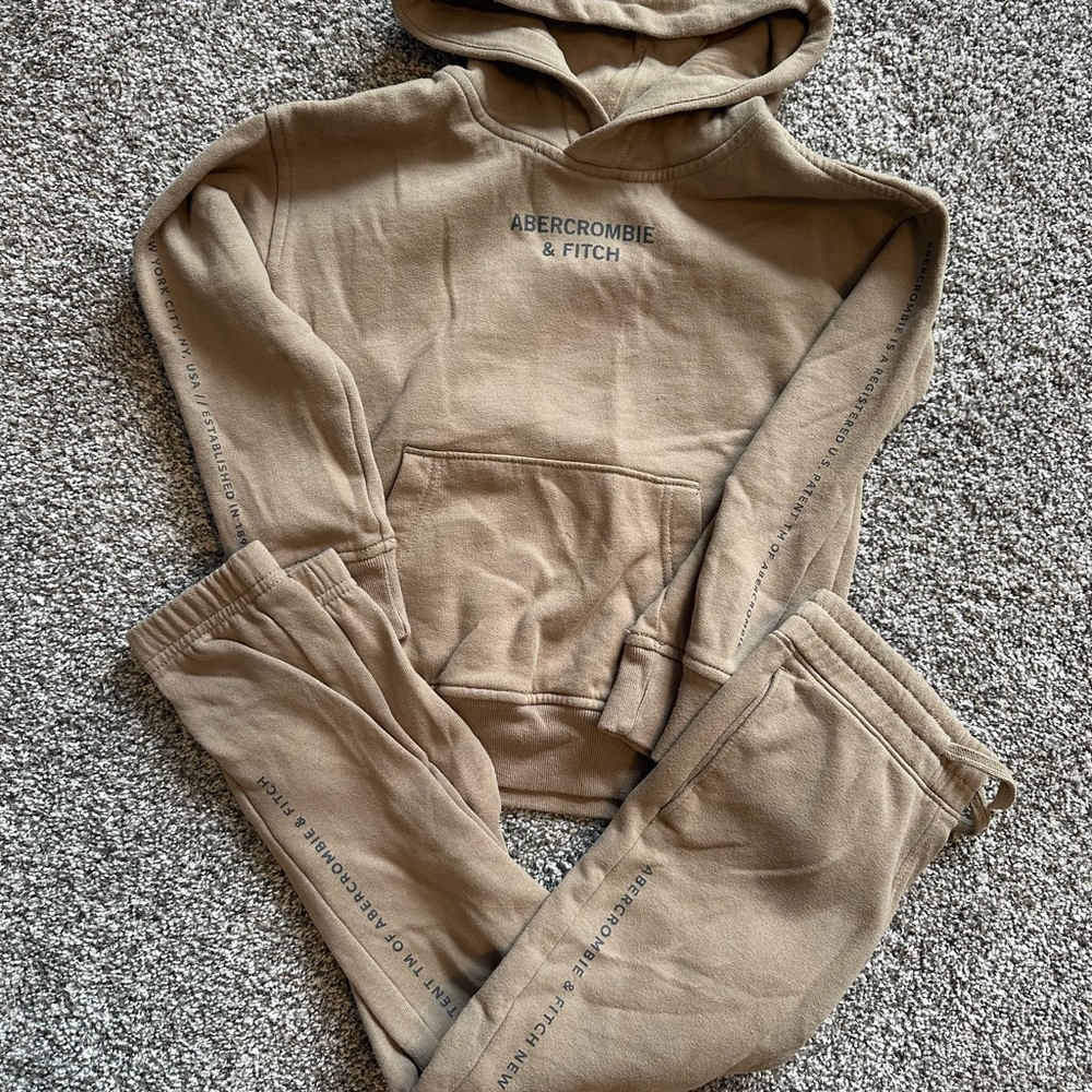 Abercrombie Kids sweat set joggers 5/6